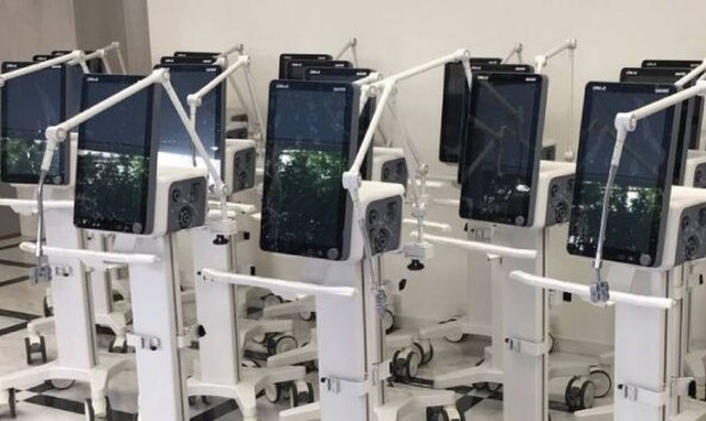 Η ΓΙΩΤΗΣ Α.Ε. παρέδωσε στο Υπουργείο Υγείας 20 αναπνευστήρες υψηλής τεχνολογίας για τις ΜΕΘ