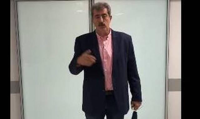 Κορονοϊος – Πολάκης: Σάλος με το video από την αυτοψία του στο «Σωτηρία»… χωρίς μάσκα