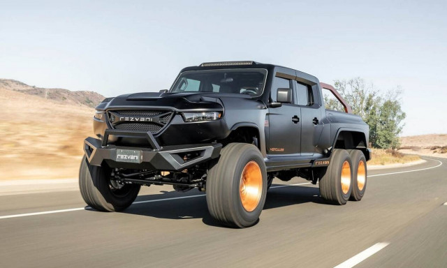 Το εξάτροχο Rezvani Hercules είναι τρομακτικό και πανίσχυρο