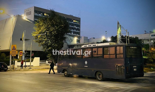 Θεσσαλονίκη: Ισχυρές αστυνομικές δυνάμεις γύρω από το Αριστοτέλειο