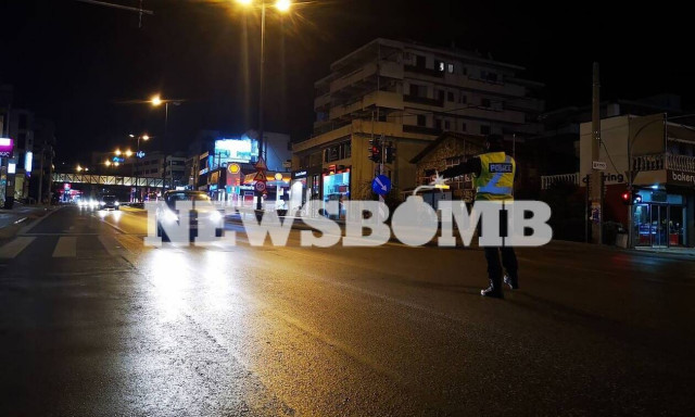 Ρεπορτάζ Newsbomb.gr: «Έρημη» πόλη η Αθήνα - Πρώτη νύχτα με απαγόρευση κυκλοφορίας μετά τις 9