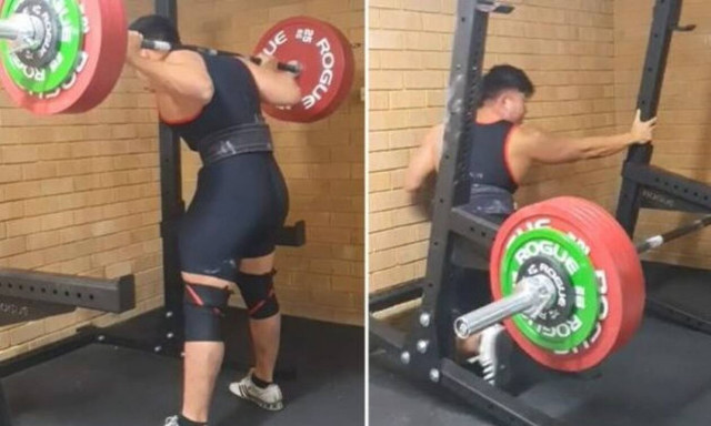 Δείτε τι έπαθε ο πιο γκαφατζής αρσιβαρίστας του κόσμου!