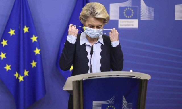 Greece to have access to 2 billion euros through SURE from Tuesday, Ursula von der Leyen says	