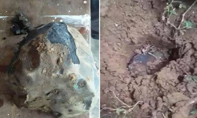 Εκατομμυριούχος από το... πουθενά – Μετεωρίτης τρύπησε την οροφή του σπιτιού του! (video+photos)