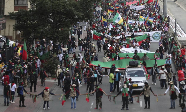 Κολομβία: Κινητοποιήσεις σε όλη τη χώρα εναντίον της πολιτικής του προέδρου Ντούκε