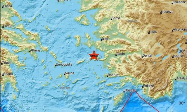 Σεισμός: Συνεχίζονται οι μετασεισμοί στη Σάμο