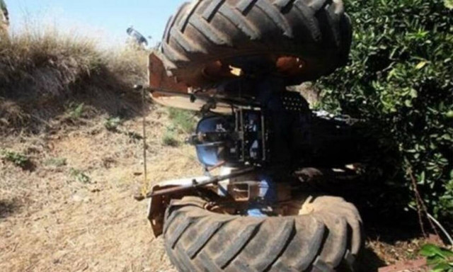 Κρήτη: Νεκρός άντρας που καταπλακώθηκε από το τρακτέρ του