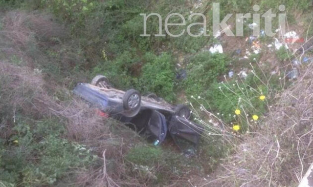 Κρήτη: Πτώση ΙΧ από γέφυρα - Νεκρός ο οδηγός