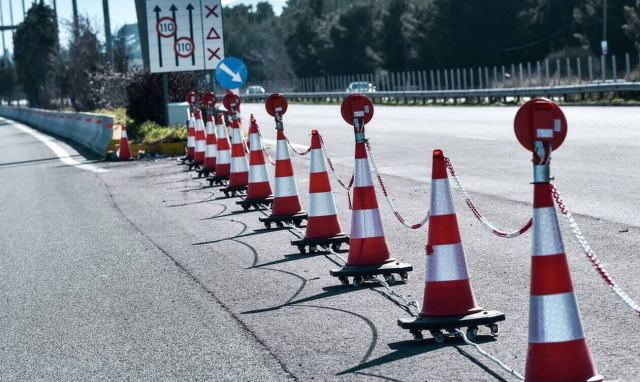 Θεσσαλονίκη: Κυκλοφοριακές ρυθμίσεις από την Τετάρτη σε τμήματα της Εγνατίας οδού