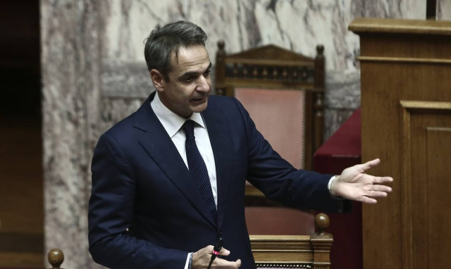 Παρέμβαση Μητσοτάκη στη Βουλή