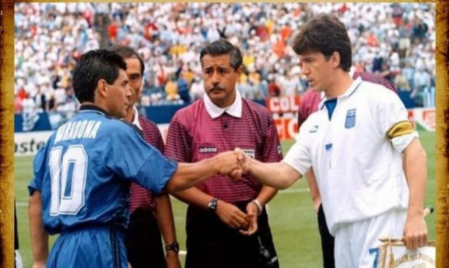 Παναθηναϊκός: Oταν ο Σαραβάκος συνάντησε τον Μαραντόνα…