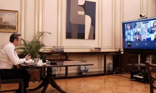 Μητσοτάκης: Συζήτηση για την εξάλειψη της βίας κατά των γυναικών με συντονίστρια την Ελεονώρα Μελέτη