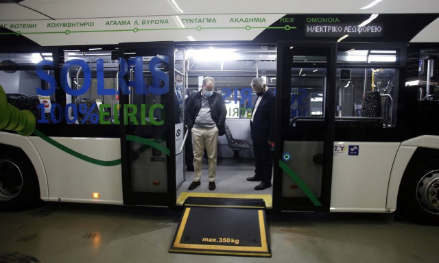 Στη γραμμή «Παγκράτι-Κυψέλη» άλλο ένα ηλεκτρικό λεωφορείο - Τα χαρακτηριστικά του (pics)