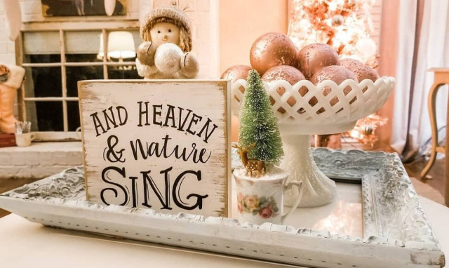 To ροζ pastel είναι νέα τάση στη χριστουγεννιάτικη διακόσμηση