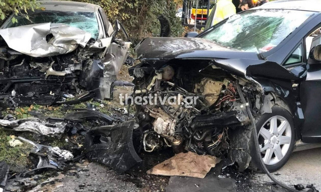 Τραγωδία στη Θεσσαλονίκη: Νεκρός και ο δεύτερος οδηγός στο φρικτό τροχαίο