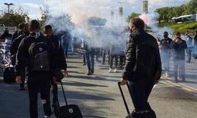 Europa League - ΠΑΟΚ: Παράνομη συνάθροιση ερευνά η Αστυνομία στην υποδοχή του! (video)