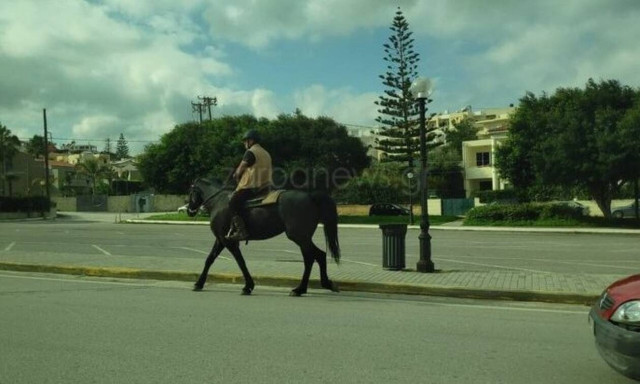 SMS 13033 - Χανιά: Είναι κι αυτό βόλτα με κατοικίδιο;