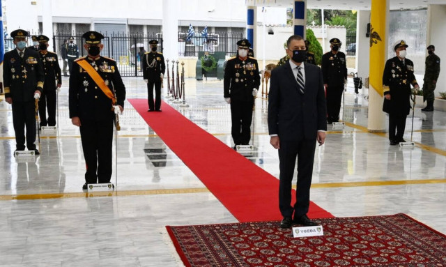 Πυροβολικό: Σύσσωμη η στρατιωτική ηγεσία στον εορτασμό της Προστάτιδας, Αγίας Βαρβάρας