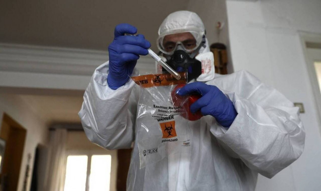 'We can be moderately optimistic; the treatment of Covid-19 has improved, Athens University's rector