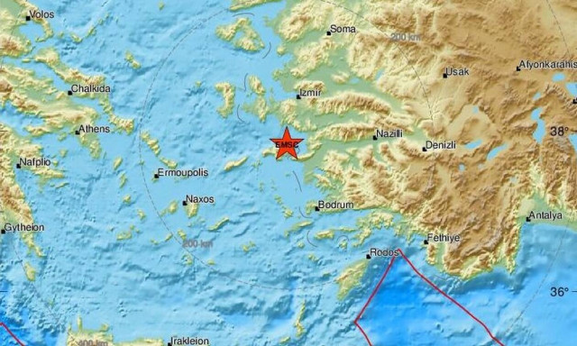 Σεισμός στη Σάμο: Συνεχίζονται οι μετασεισμοί στο νησί