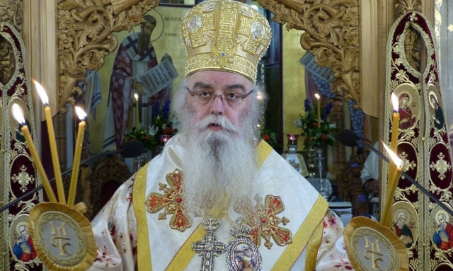 Στο νοσοκομείο με κορονοϊό ο Μητροπολίτης Καστοριάς Σεραφείμ