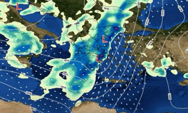 Καιρός: Κακοκαιρία σε δύο κύματα μέχρι τη Δευτέρα - Πού θα είναι έντονα τα φαινόμενα (vid)