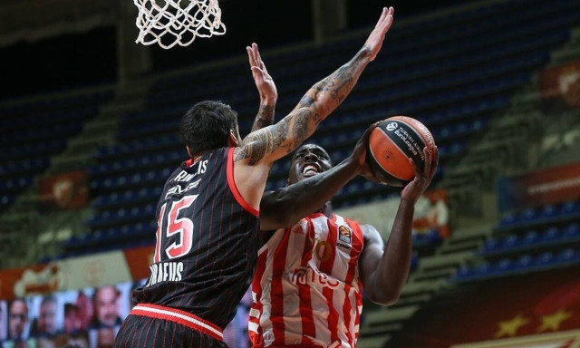 Ερυθρός Αστέρας – Ολυμπιακός 79-81: Απόδραση με Πρίντεζη! - Δείτε το νικητήριο καλάθι (videos)