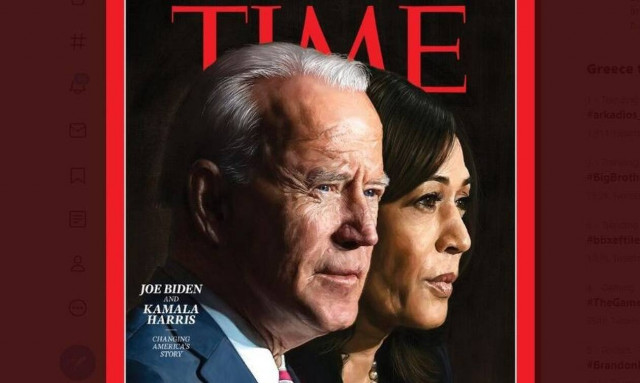 Τζο Μπάιντεν και Κάμαλ Χάρις «το πρόσωπο της χρονιάς» από το ΤΙΜΕ