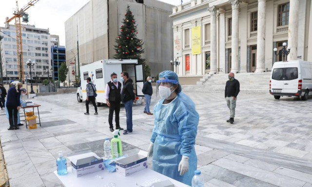 Κορονοϊός - Κρούσματα: Έγιναν 1.245 rapid test σήμερα - Πού θα πραγματοποιηθούν τη Δευτέρα