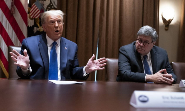 ΗΠΑ: Ο Τραμπ αναγγέλλει την αποχώρηση του υπουργού Δικαιοσύνης Μπιλ Μπαρ