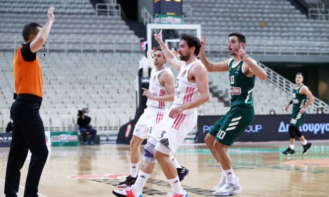 Euroleague: «Λύγισε» από τη Ρεάλ Μαδρίτης και τις… σφυρίχτρες ο Παναθηναϊκός