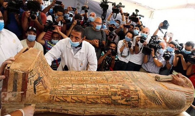 Ανασκόπηση 2020: Στο φως 100 άθικτες σαρκοφάγοι στη Νεκρόπολη της Σακκάρα στην Αίγυπτο