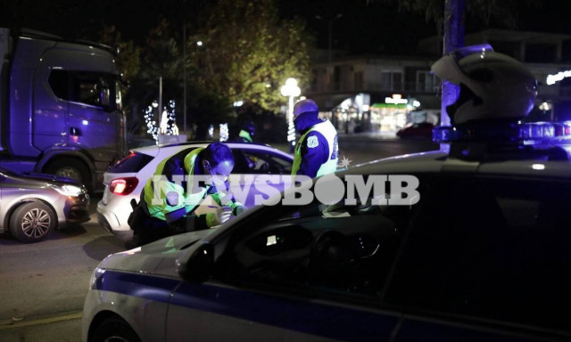 Άδειοι δρόμοι και σαρωτικοί έλεγχοι της ΕΛ.ΑΣ. σε Ελευσίνα και Ασπρόπυργο για την τήρηση των μέτρων