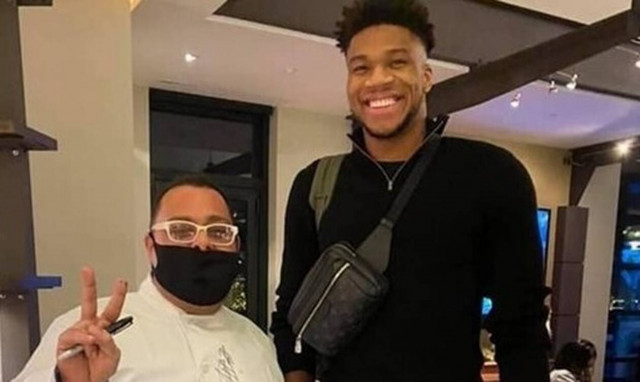 Ο Έλληνας σεφ που ετοίμασε το δείπνο-έκπληξη στον Αντετοκούνμπο