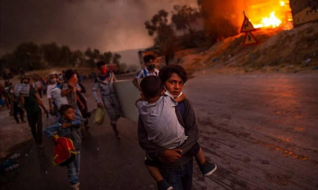 Unicef: Φωτογραφία από τη Μόρια η εικόνα της χρονιάς - Ο Έλληνας που την τράβηξε