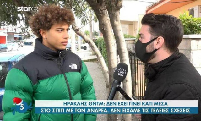 GNTM: Ηρακλής Τσουζίνοφ: Ξεκαθαρίζει αν είναι ζευγάρι με την Μαρινέλα!