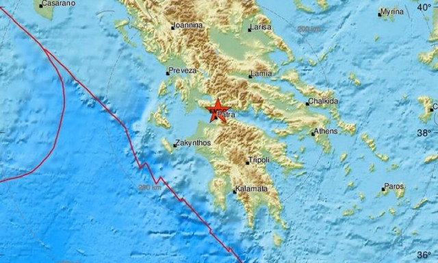 Σεισμός κοντά σε Πάτρα και Ναύπακτο - Αισθητός σε πολλές περιοχές (pics)