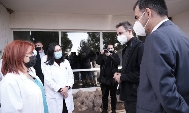 Μητσοτάκης από Γιαννιτσά: Θα περάσουμε πολύ στενά αυτές τις μέρες, πρέπει να προσέξουμε