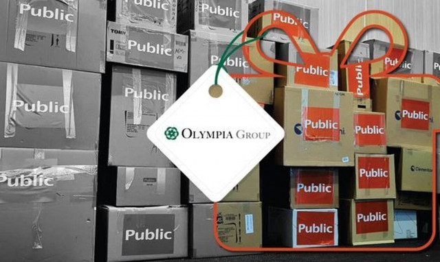 Ο Όμιλος Olympia δίπλα στα παιδιά των Κέντρων Κοινωνικής Πρόνοιας με δώρα από το Public