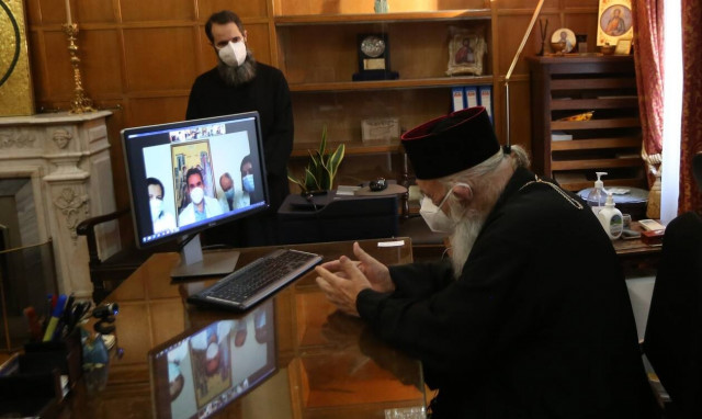 Αρχιεπίσκοπος Ιερώνυμος προς γιατρούς: «Θα θυμόμαστε για πάντα όσα προσφέρετε»