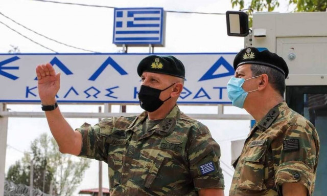 Επίσκεψη του Αρχηγού ΓΕΕΘΑ σε Κρήτη, Κάρπαθο, Καλόλιμνο, Ρόδο και σύμπλεγμα Καστελορίζου