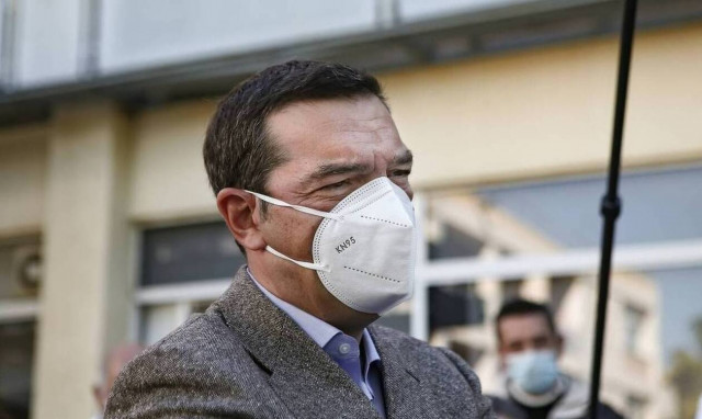 Στο Πρότυπο Εθνικό Νηπιοτροφείο για τα κάλαντα ο Αλέξης Τσίπρας 