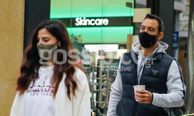 Τανιμανίδης – Μπόμπα: Η πρώτη βόλτα μετά την ανακοίνωση της εγκυμοσύνης!