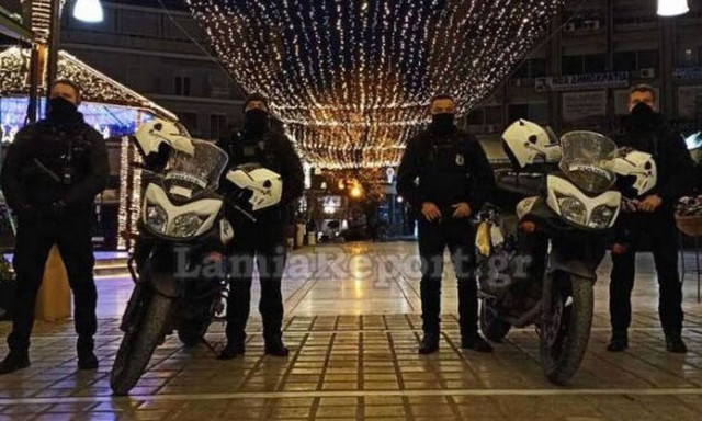 Λαμία: Στους δρόμους απόψε όλοι οι αστυνομικοί για ελέγχους