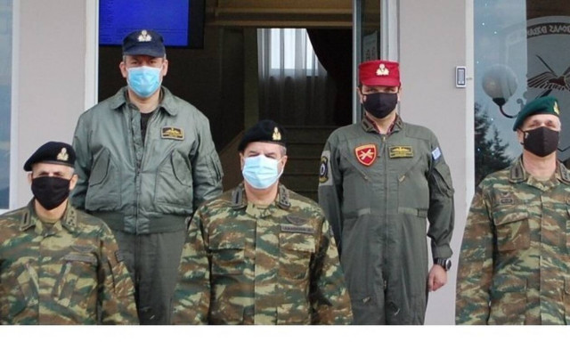 Επίσκεψη του αρχηγού ΓΕΣ σε μονάδες της Αεροπορίας Στρατού, Ειδικών Δυνάμεων και Τεθωρακισμένων