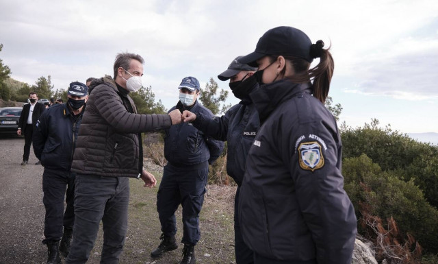 Στη Μυτιλήνη ο Κυριάκος Μητσοτάκης - Συνάντηση με τους τοπικούς φορείς