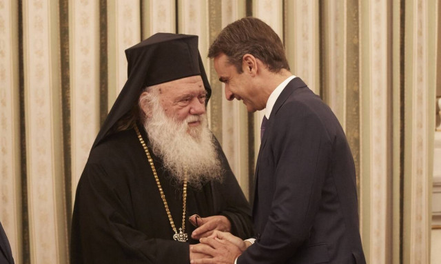 Συνάντηση Μητσοτάκη – Ιερώνυμου για τα Θεοφάνεια μετά την ευχή-μήνυμα του Αρχιεπισκόπου