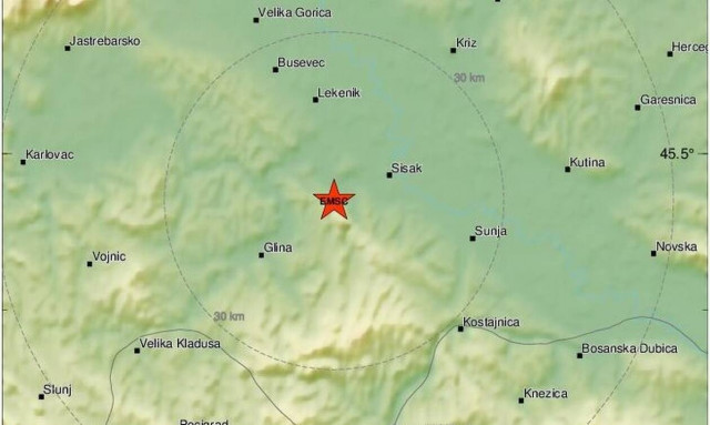 Νέος ισχυρός σεισμός στην Κροατία