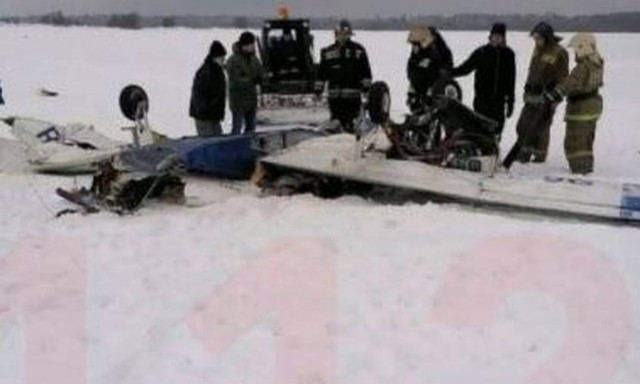 Συντριβή αεροσκάφους κοντά στην Αγία Πετρούπολη