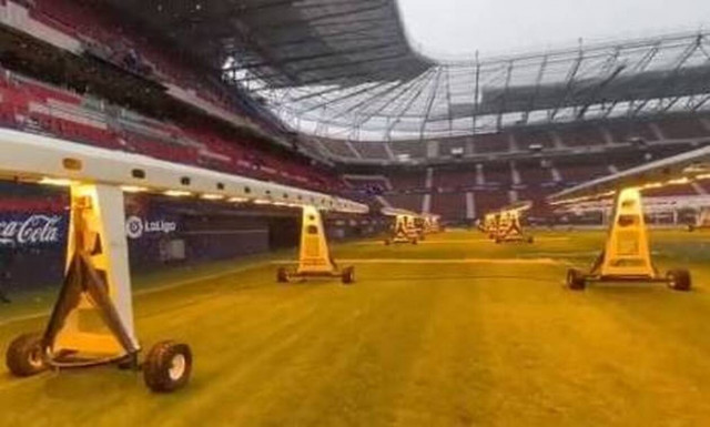 Ισπανία: Μάχη με τον πάγο πριν τον αγώνα της Ρεάλ Μαδρίτης! (video)